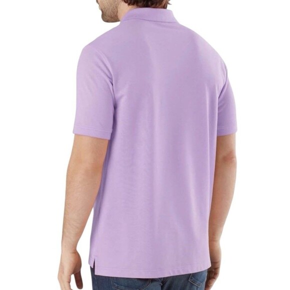Member's Mark Men's Purple Classic Fit Stretch Cotton Pique Polo Size XL New - Picture 7 of 10